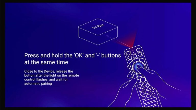 Pair the bluetooth remote