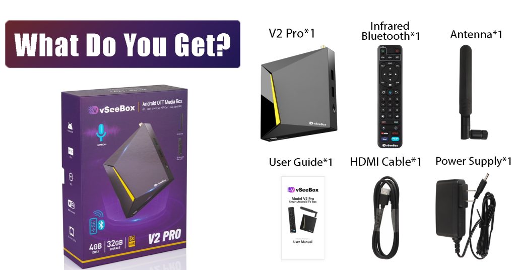 vSeeBox Package what you can get
